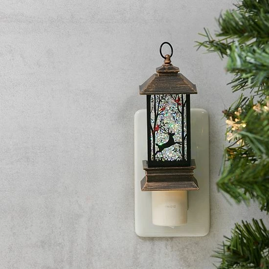 St. Nicholas Square® Deer Lantern Night Light 2 St. Nicholas Square® Deer Lantern Night Light - Image 2