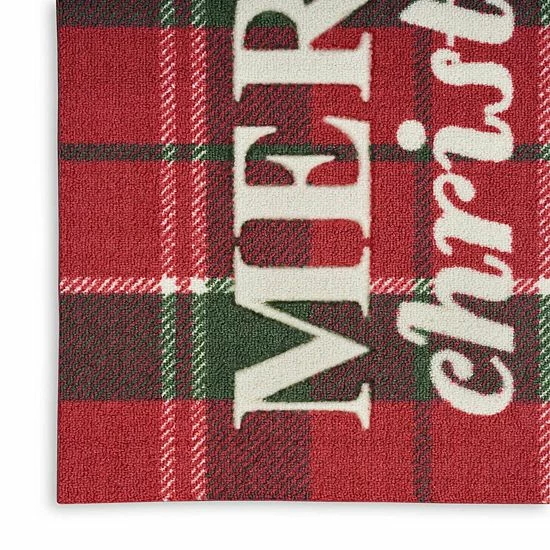 St. Nicholas Square® Merry Christmas Holiday 19.5'' X 30'' Accent Rug 5 St. Nicholas Square® Merry Christmas Holiday 19.5'' X 30'' Accent Rug - Image 5