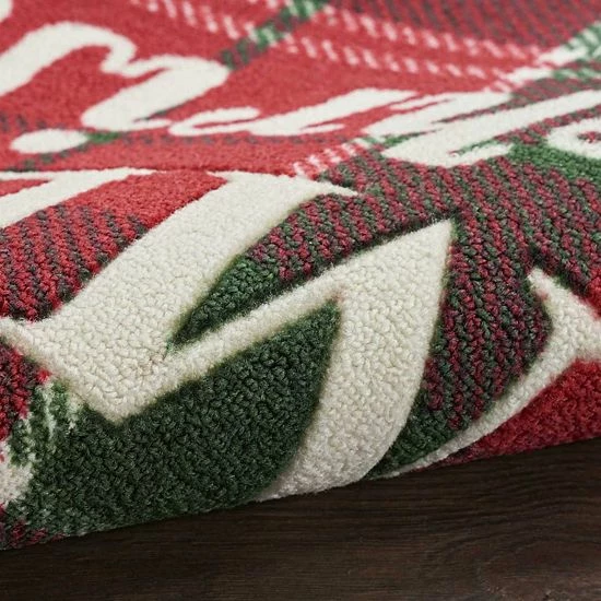 St. Nicholas Square® Merry Christmas Holiday 19.5'' X 30'' Accent Rug 7 St. Nicholas Square® Merry Christmas Holiday 19.5'' X 30'' Accent Rug - Image 7