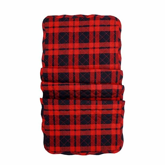 St. Nicholas Square® Cabin Buffalo Plaid Quilted Table Runner - 36" 1 St. Nicholas Square® Cabin Buffalo Plaid Quilted Table Runner - 36"