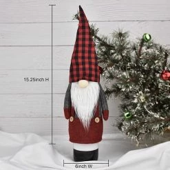 St. Nicholas Square® Gnome Wine Bottle Cover -St. Nicholas Square Shop unnamed file 1047