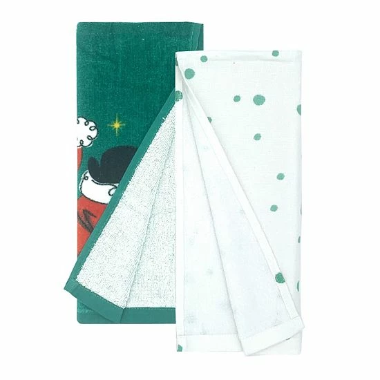 St. Nicholas Square® Oh So Merry Santa Kitchen Towel 2-pk. 2 St. Nicholas Square® Oh So Merry Santa Kitchen Towel 2-pk. - Image 2