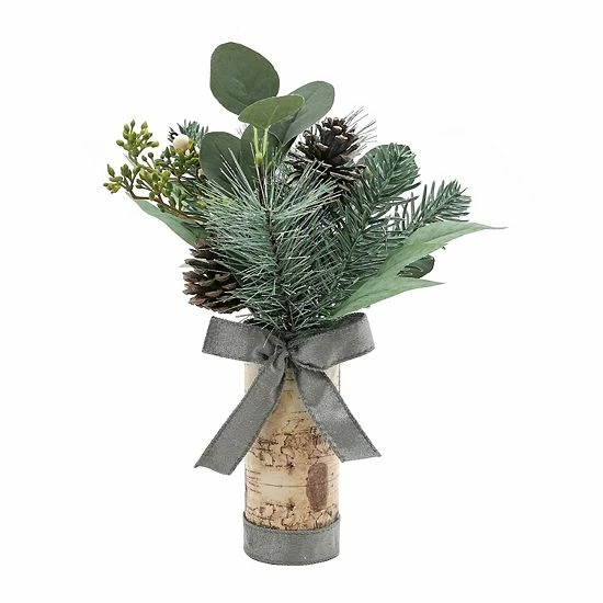 St. Nicholas Square® Glitter Artificial Birch Greenery Table Decor 1 St. Nicholas Square® Glitter Artificial Birch Greenery Table Decor