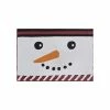St. Nicholas Square® Snowman Face Rug