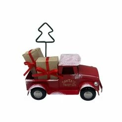 St. Nicholas Square® Red Truck Photo Clip