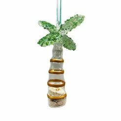 St. Nicholas Square® Glass Palm Tree Ornament -St. Nicholas Square Shop unnamed file 1116