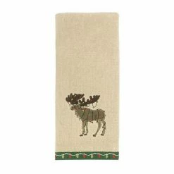 St. Nicholas Square® Moose Lights Hand Towel