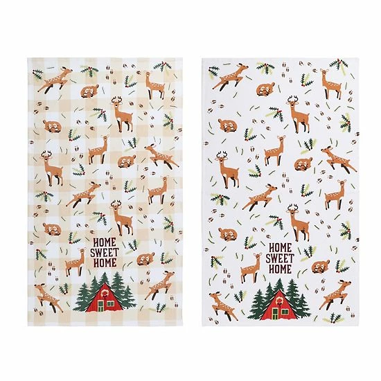 St. Nicholas Square® Home Sweet Home Kitchen Towel 2-pk. 3 St. Nicholas Square® Home Sweet Home Kitchen Towel 2-pk. - Image 3