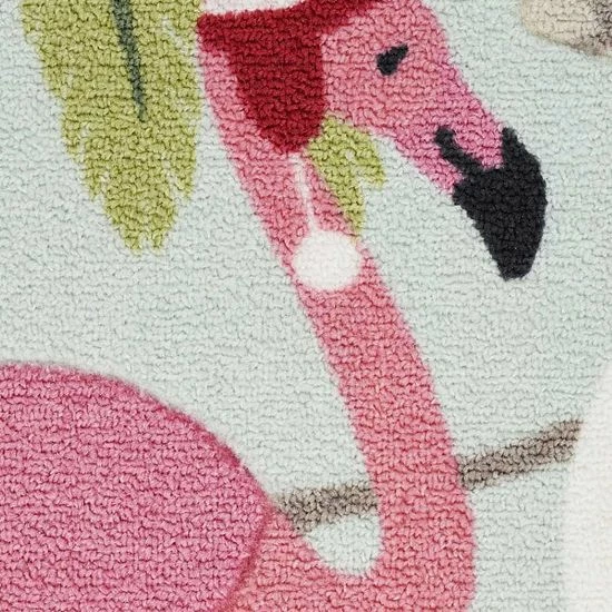 St. Nicholas Square® Flamingo Holiday 19.5'' X 30'' Accent Rug 6 St. Nicholas Square® Flamingo Holiday 19.5'' X 30'' Accent Rug - Image 6