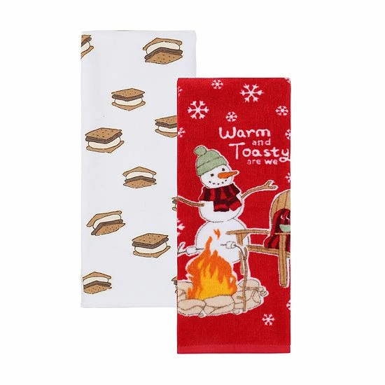 St. Nicholas Square® Warm & Toasty Kitchen Towel 2-pk. 1 St. Nicholas Square® Warm & Toasty Kitchen Towel 2-pk.
