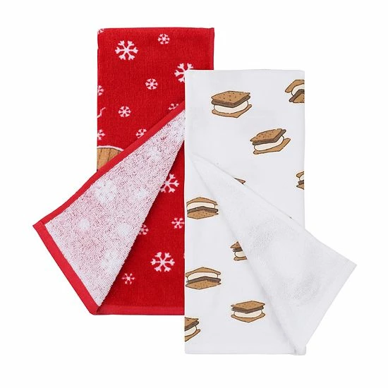 St. Nicholas Square® Warm & Toasty Kitchen Towel 2-pk. 2 St. Nicholas Square® Warm & Toasty Kitchen Towel 2-pk. - Image 2