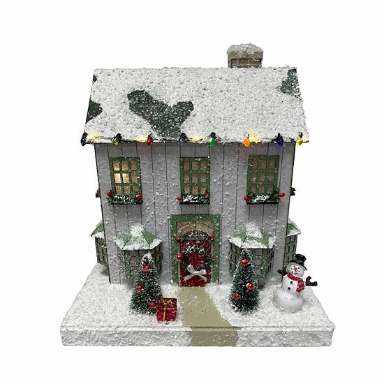 St. Nicholas Square® LED Humble Estate Christmas House Table Decor 1 St. Nicholas Square® LED Humble Estate Christmas House Table Decor