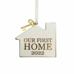 St. Nicholas Square® Our First Home 2022 Sentiment Ornament