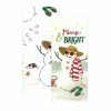 St. Nicholas Square® Sandy Snowman Kitchen Towel 2-pk.