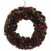 St. Nicholas Square® Pinecone Artificial Pine Wreath