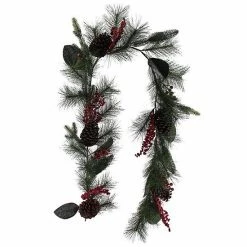 St. Nicholas Square® Artificial Pine Berry Garland