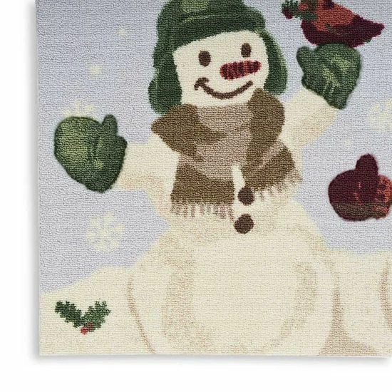 St. Nicholas Square® Snowman Duo Holiday 19.5'' X 30'' Accent Rug 5 St. Nicholas Square® Snowman Duo Holiday 19.5'' X 30'' Accent Rug - Image 5