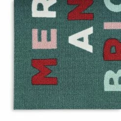 St. Nicholas Square® Merry & Bright Holiday 19.5'' X 30'' Accent Rug -St. Nicholas Square Shop unnamed file 1385