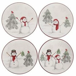 St. Nicholas Square® Yuletide 4-pc. Appetizer Plate Set