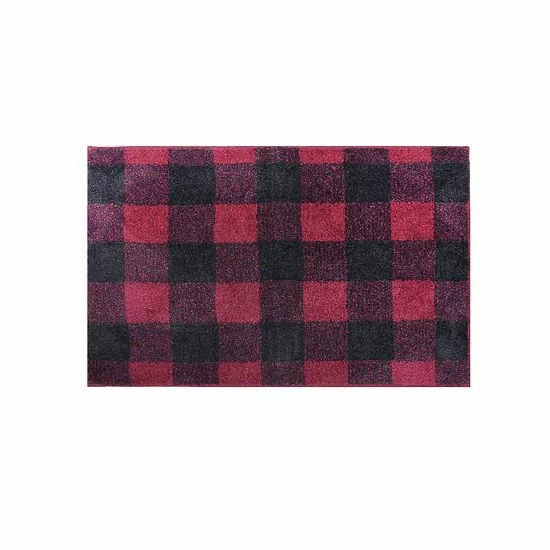 St. Nicholas Square® Buffalo Check Rug Red Buff Check 1 St. Nicholas Square® Buffalo Check Rug Red Buff Check