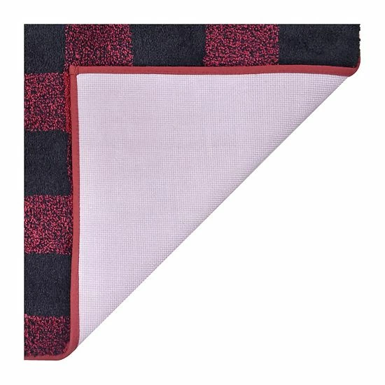 St. Nicholas Square® Buffalo Check Rug Red Buff Check 5 St. Nicholas Square® Buffalo Check Rug Red Buff Check - Image 5