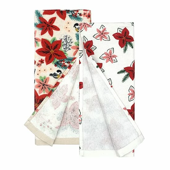 St. Nicholas Square® Feliz Navidad Kitchen Towel 2-pk. 2 St. Nicholas Square® Feliz Navidad Kitchen Towel 2-pk. - Image 2