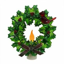 St. Nicholas Square® Wreath Night Light