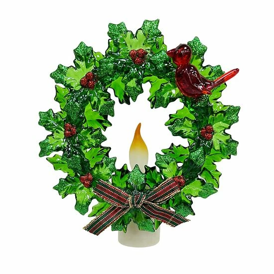 St. Nicholas Square® Wreath Night Light 3 St. Nicholas Square® Wreath Night Light - Image 3