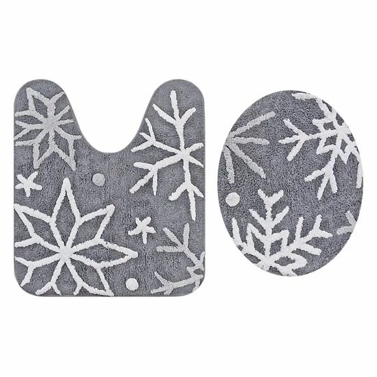 St. Nicholas Square® Snowflake Lid & Contour Set 1 St. Nicholas Square® Snowflake Lid & Contour Set