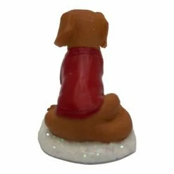 St. Nicholas Square® Village Dog With Sweater -St. Nicholas Square Shop unnamed file 1675