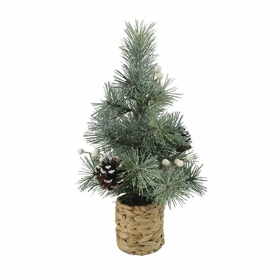 St. Nicholas Square® Artificial Pine Berry Tree Floor Decor 1 St. Nicholas Square® Artificial Pine Berry Tree Floor Decor