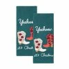 St. Nicholas Square® Texas Christmas Kitchen Towel 2-pk.