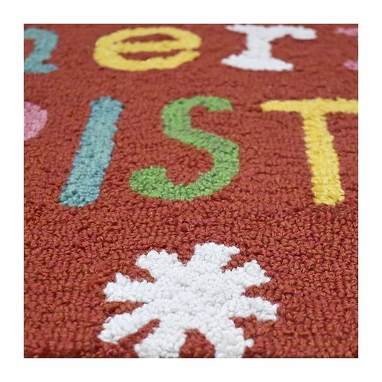 St. Nicholas Square® Merry Christmas Hooked 20'' X 30'' Rug 5 St. Nicholas Square® Merry Christmas Hooked 20'' X 30'' Rug - Image 5