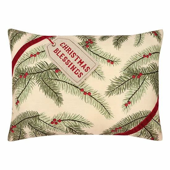 St. Nicholas Square® Christmas Blessings Throw Pillow 1 St. Nicholas Square® Christmas Blessings Throw Pillow