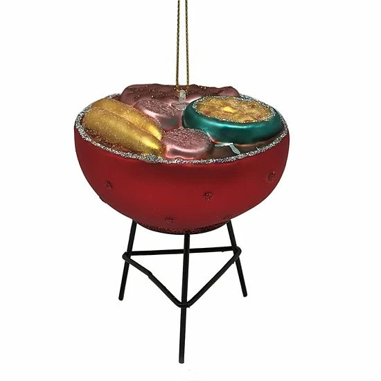 St. Nicholas Square® Grill Christmas Ornament 2 St. Nicholas Square® Grill Christmas Ornament - Image 2