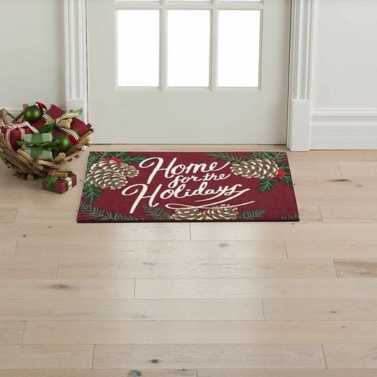 St. Nicholas Square® Home For The Holidays 19.5'' X 30'' Accent Rug 2 St. Nicholas Square® Home For The Holidays 19.5'' X 30'' Accent Rug - Image 2