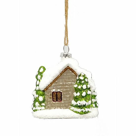 St. Nicholas Square® Cabin Christmas Ornament 2 St. Nicholas Square® Cabin Christmas Ornament - Image 2