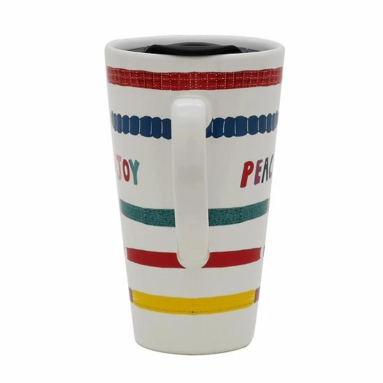 St. Nicholas Square® Peace & Joy Travel Mug 4 St. Nicholas Square® Peace & Joy Travel Mug - Image 4