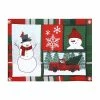 St. Nicholas Square® Faux-Applique Snowman/Truck Placemat