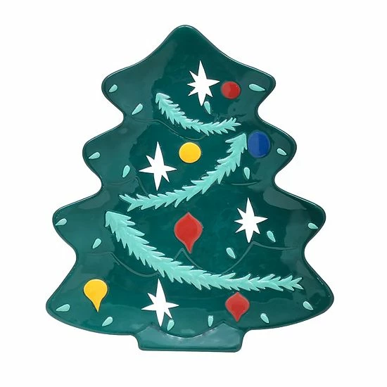 St. Nicholas Square® Memory Lane Christmas Tree Serving Platter 1 St. Nicholas Square® Memory Lane Christmas Tree Serving Platter