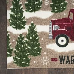St. Nicholas Square® Truck Warm Wishes Holiday Accent Rug -St. Nicholas Square Shop unnamed file 193