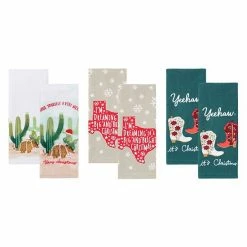 St. Nicholas Square® Texas Holiday Kitchen Towel 6-pk.