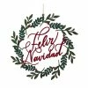 St. Nicholas Square® Feliz Navidad Metal Wreath Ornament