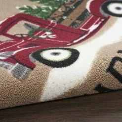 St. Nicholas Square® Truck Warm Wishes Holiday Accent Rug -St. Nicholas Square Shop unnamed file 197