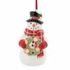St. Nicholas Square® Ceramic Snowman Ornament