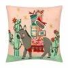St. Nicholas Square® Burro Throw Pillow