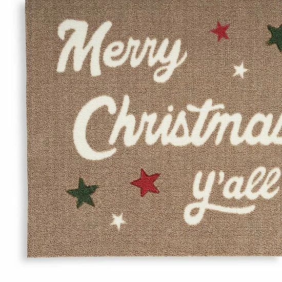 St. Nicholas Square® Merry Christmas Y'all Holiday 19.5'' X 30'' Accent Rug 5 St. Nicholas Square® Merry Christmas Y'all Holiday 19.5'' X 30'' Accent Rug - Image 5
