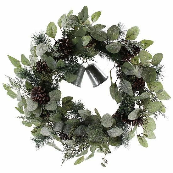 St. Nicholas Square® Bell Artificial Greenery Wreath 1 St. Nicholas Square® Bell Artificial Greenery Wreath