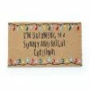 St. Nicholas Square® Sunny Christmas 18'' X 30'' Coir Doormat