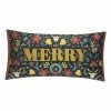 St. Nicholas Square® Merry Holiday Throw Pillow